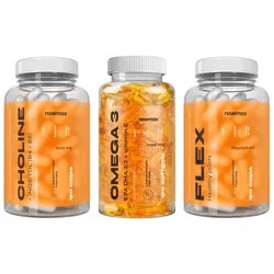 Vitamin and mineral set supporting joints, bones, liver, as well as vision and brain