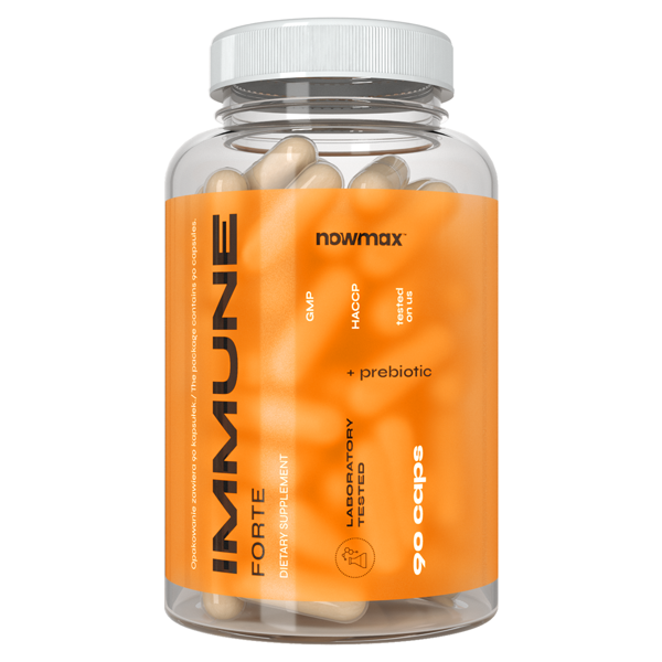 nowmax® Immune Forte + Prebiotic 90 caps