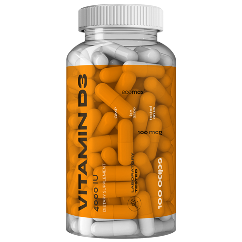 nowmax® Vitamin D3 100mcg 4000IU 100 caps
