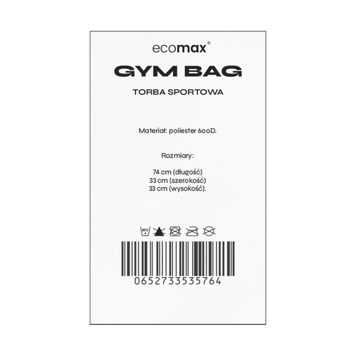 ECOMAX sports bag