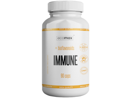 ECOMAX IMMUNE (vit.c + zinc + bioflavonoids) 90 caps