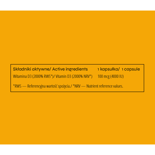 nowmax® Vitamin D3 100mcg 4000IU 100 caps