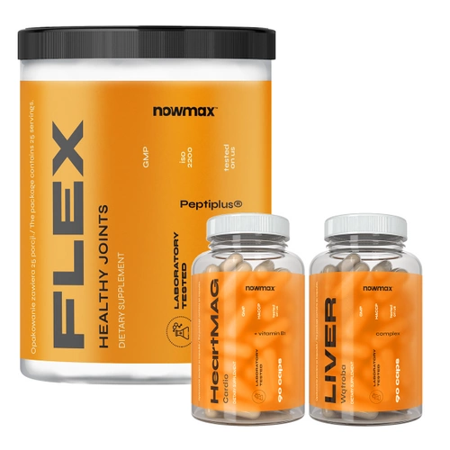 Supplement set - for the liver, heart, and healthy joints