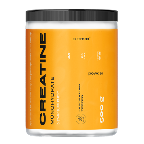 nowmax® Creatine Monohydrate 500 g puszka